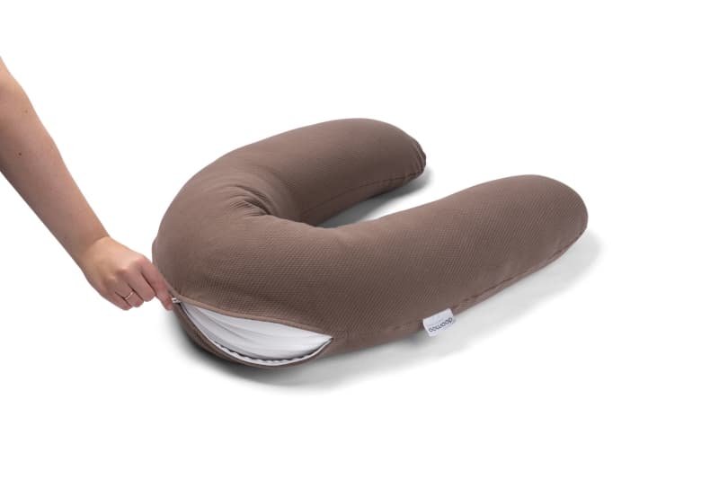 Coussin Maternite Buddy, marron caribou confort doomoo — vue 2 sur 5