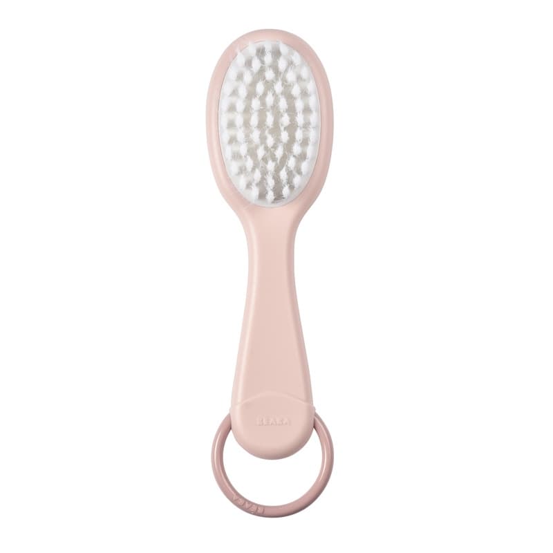 Peigne+brosse, old pink beaba — vue 1 sur 2