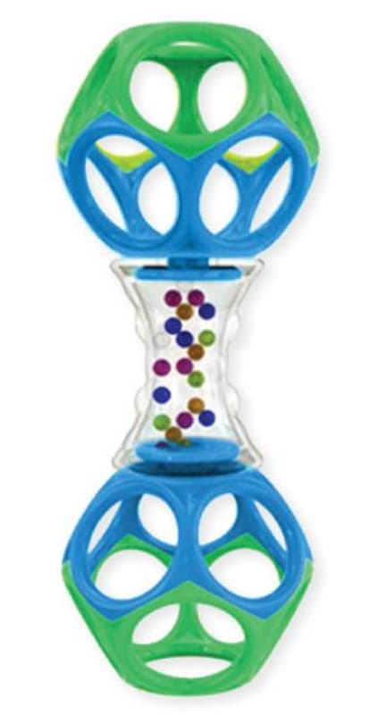 Hochet Oball, oball multicolore — vue 3 sur 3