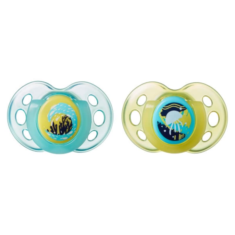 Sucette Ctn Nuit 18m+ Mixte X2, tommee tippee 18-36m — vue 1 sur 4