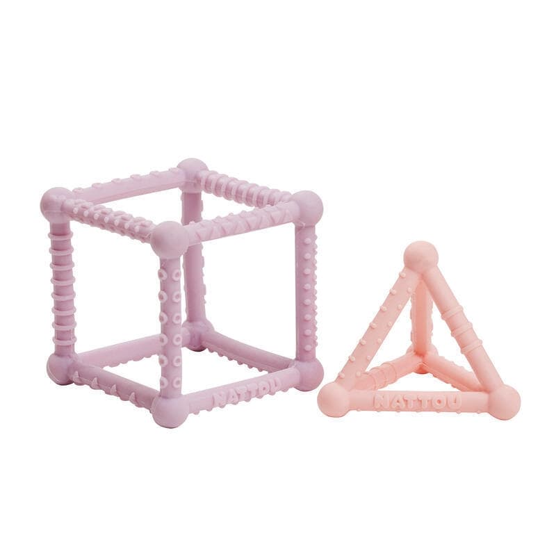 Cube Silicone Lilas/rose, silicone 10x8 e-23