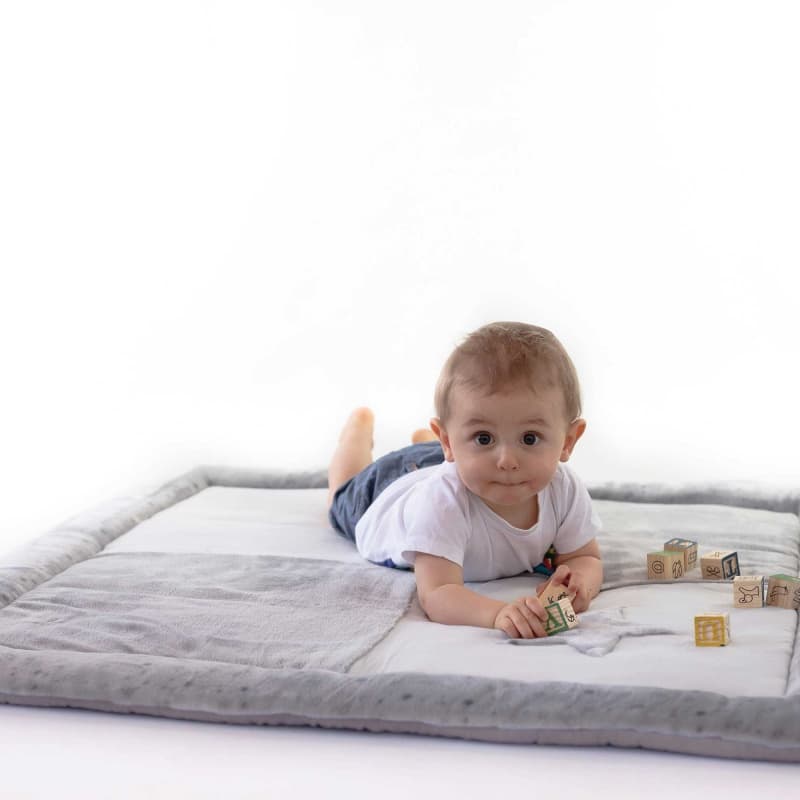 Tapis de Parc Antiderapant Indoor, indoor etoiles grises domiva indoor etoiles grises 100x100 cm — vue 1 sur 2