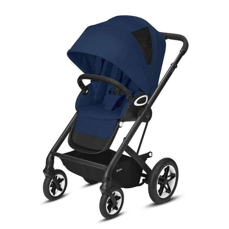 Poussette Talos S Lux Blk Navy Blue, gold 2021 — vue 3 sur 5