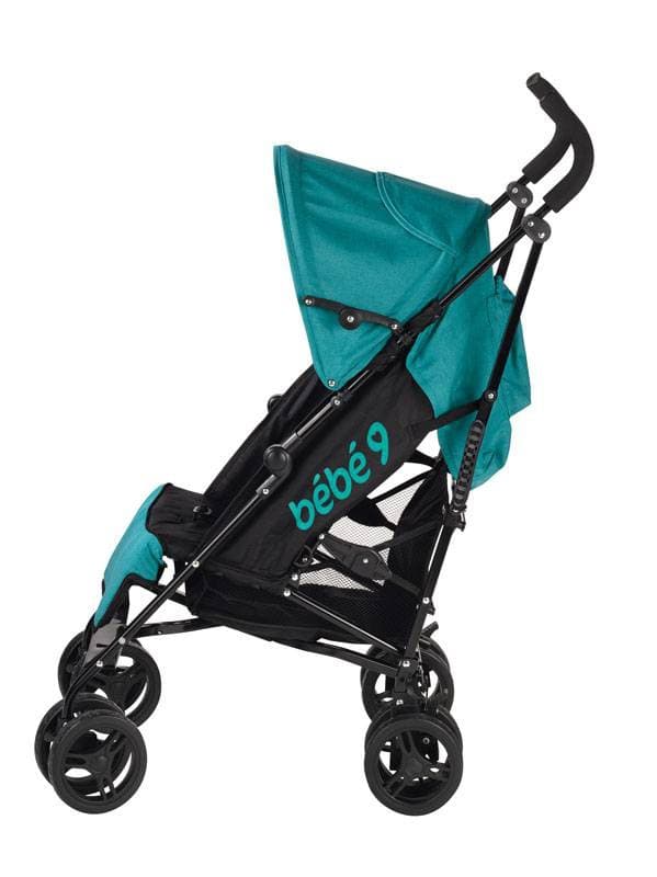 Poussette Canne Baya 2 Bleu Noir, bebe9reference — vue 4 sur 5