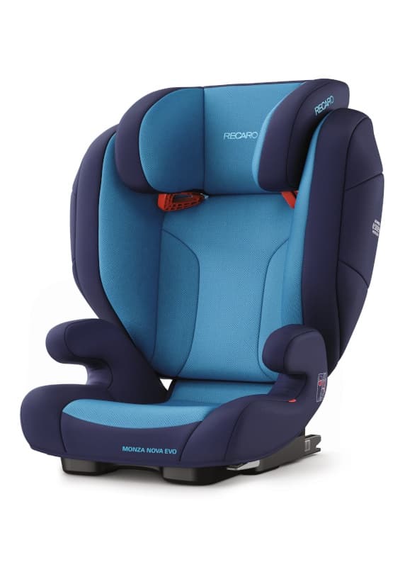 Siege-auto Monza Nova Evo Seatfix, siege auto recaro xenon blue