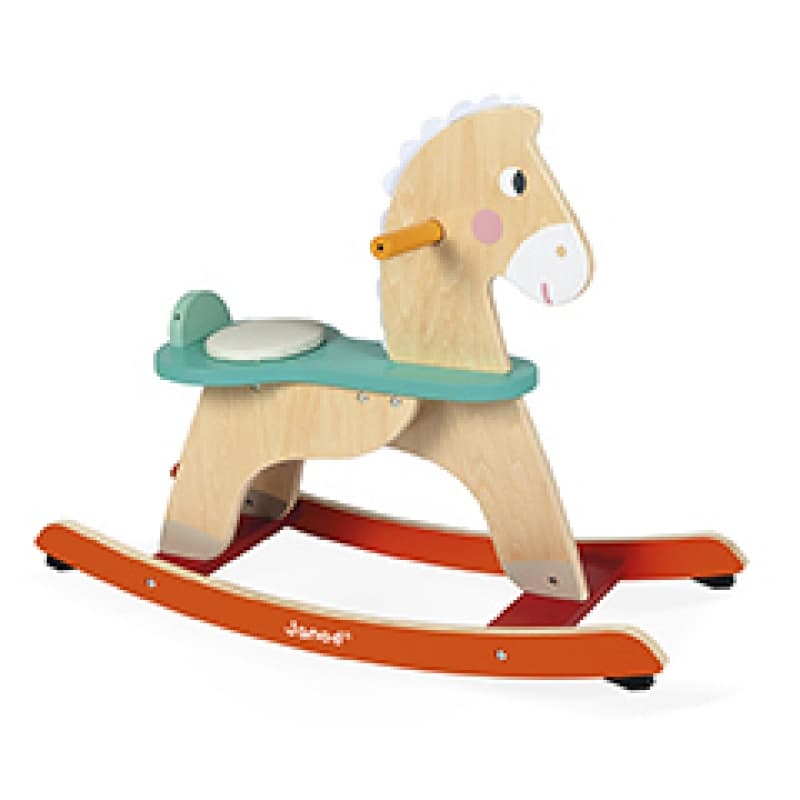 Zigolos - Cheval a Bascule Colore, janod — vue 1 sur 5