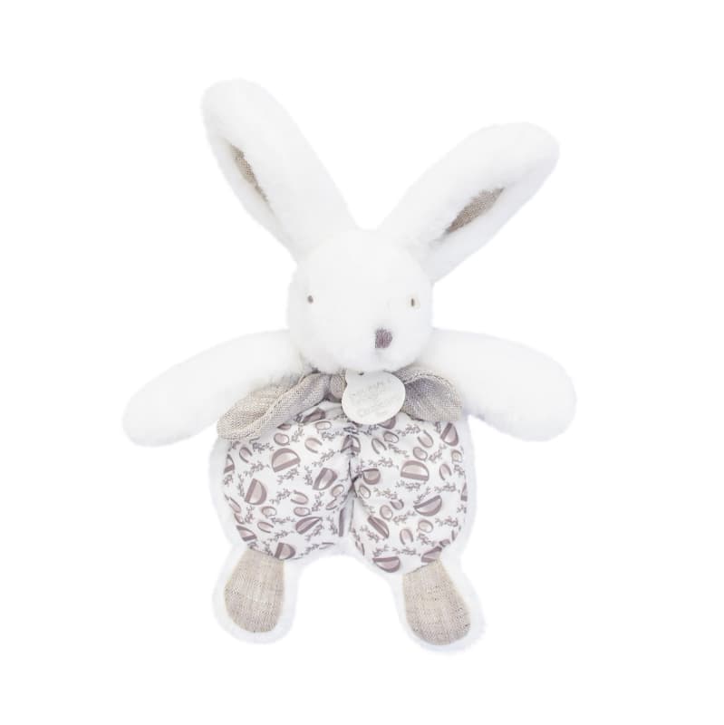 Lapin Doudou Pm, blanc 18cm doudou sensoriel doudou et compagnie a-24 h-24 — vue 1 sur 3