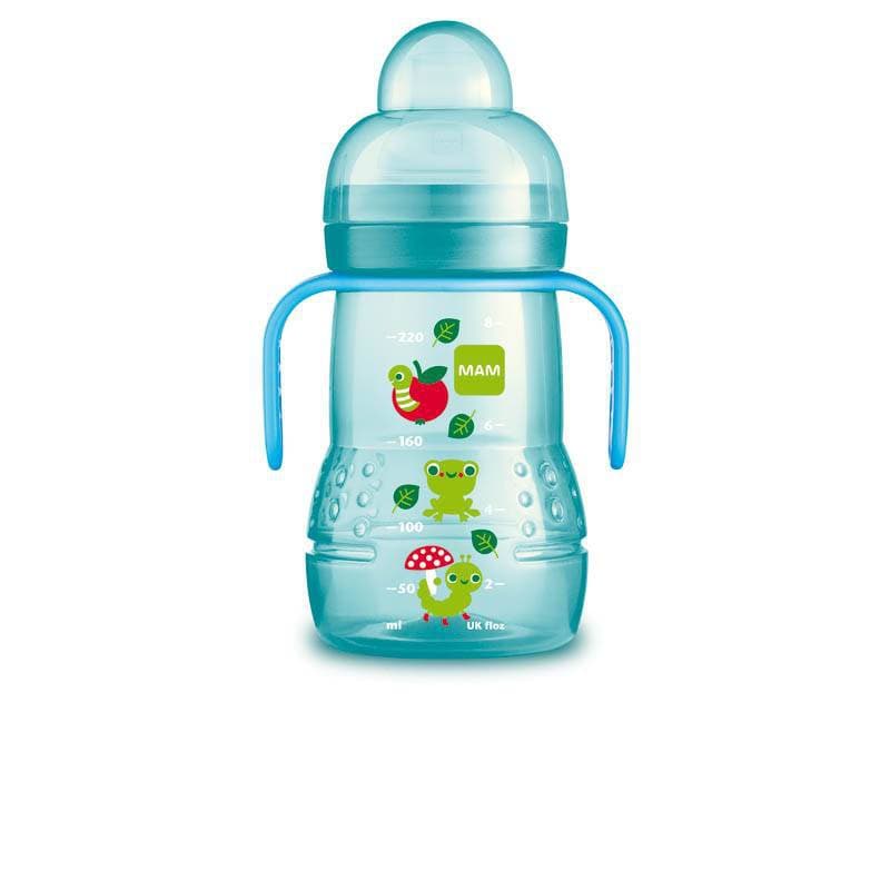 Mam Biberon de Transition - 220ml - a Partir de 4, bleu