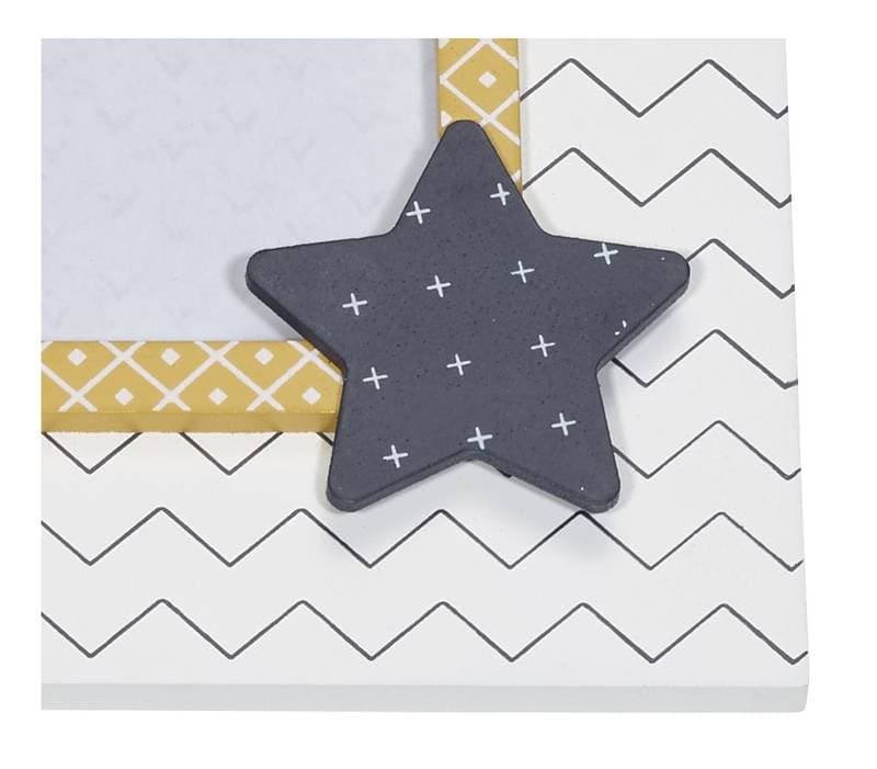 Cadre Photo Chevrons, hello textile sauthon baby deco 24 x 21 x 2,8 — vue 3 sur 3