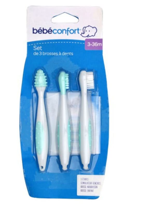 Set de 3 Brosses a Dents avec Etui
