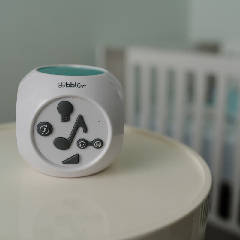 Kube Veilleuse Musicale avec Projection, bblüv white / lime — vue 2 sur 5