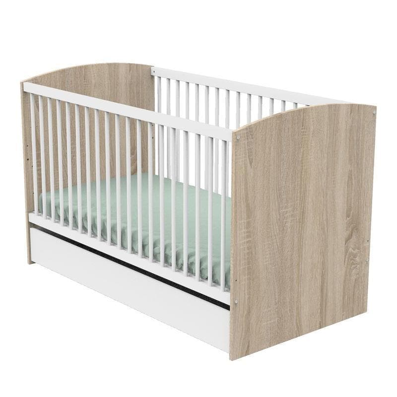 Tiroir Lit 140x70 Blanc Access Bois Blanc, access blanc bois meuble — vue 1 sur 4