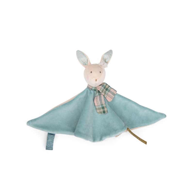 Doudou Lapin Bleu la Petite Ecole de Danse, la petite école de danse moulin roty bleu/crème 0x0x31 p-e-a-h 2024 — vue 1 sur 4