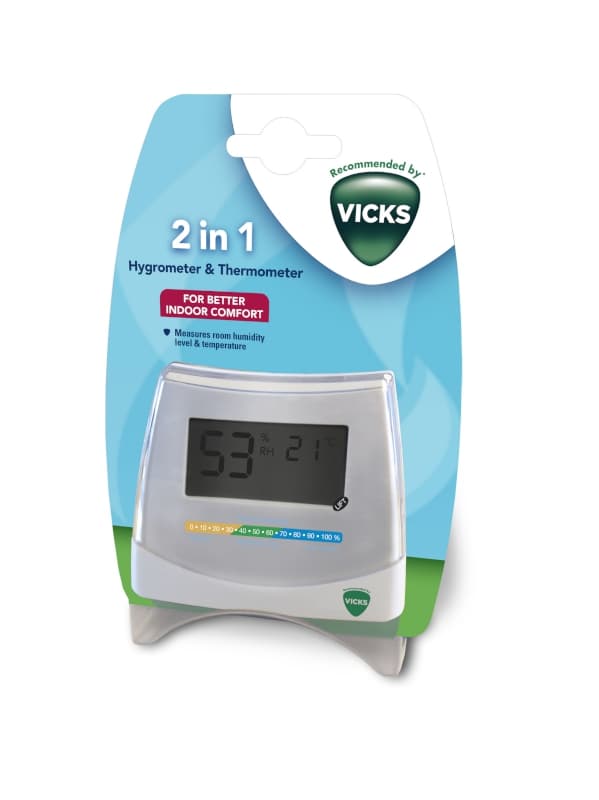 Hygrometre & Thermometre, toilette vicks