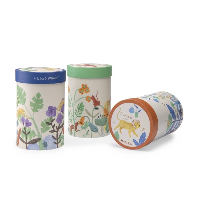 Poupee Lion Mamba, jaune la foret mawa moulin roty 26/01 — vue 1 sur 7