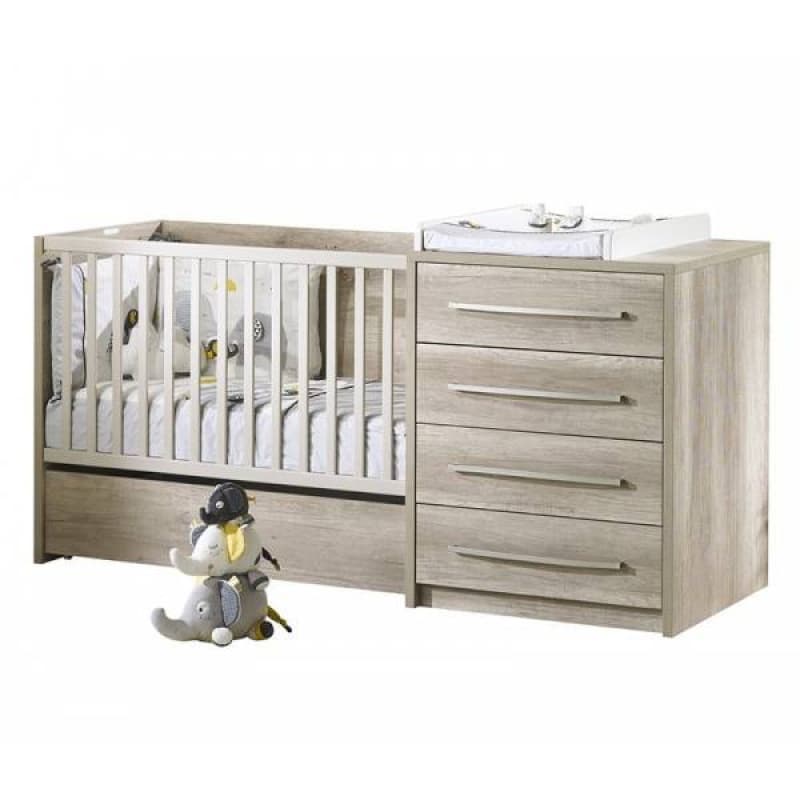 Tiroir pour Lit Combine Evolutif Emmy, emmy sauthon signature decor chene coton l 118 h — vue 2 sur 2