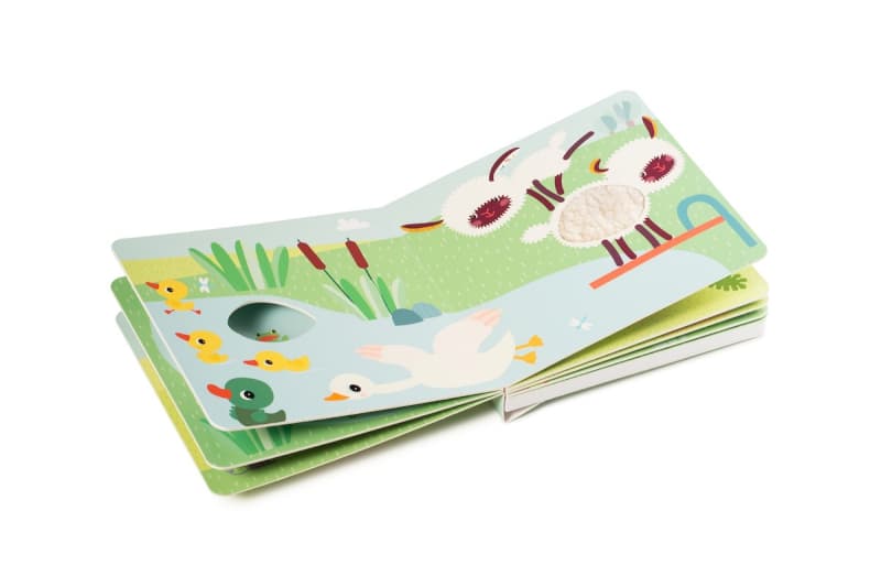 Funky Farm Livre Tactile et Sonore, multicolore h-19 — vue 3 sur 3