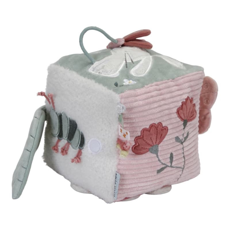 Cube Activites Doux, rose 0m+ flowers & butterflies little dutch 05-24 — vue 3 sur 3
