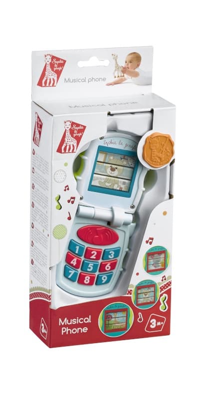 Musical Phone Sophie la Girafe - D3e 0,08 Ht, fresh touch sophie la girafe per — vue 1 sur 2