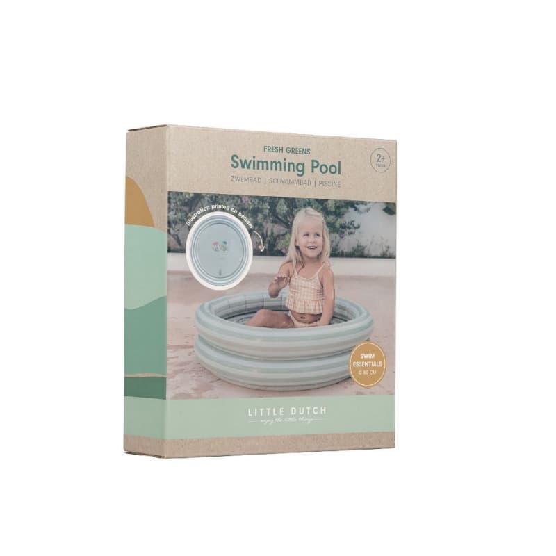 Piscine Gonflable, vert 80cm fresh greens little dutch 05-24 — vue 3 sur 5