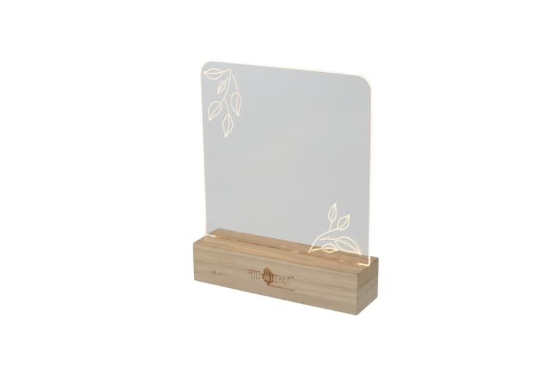 Cadre Lumineux Olive Tree, transparent bois petit artichaut 25/12 — vue 7 sur 24
