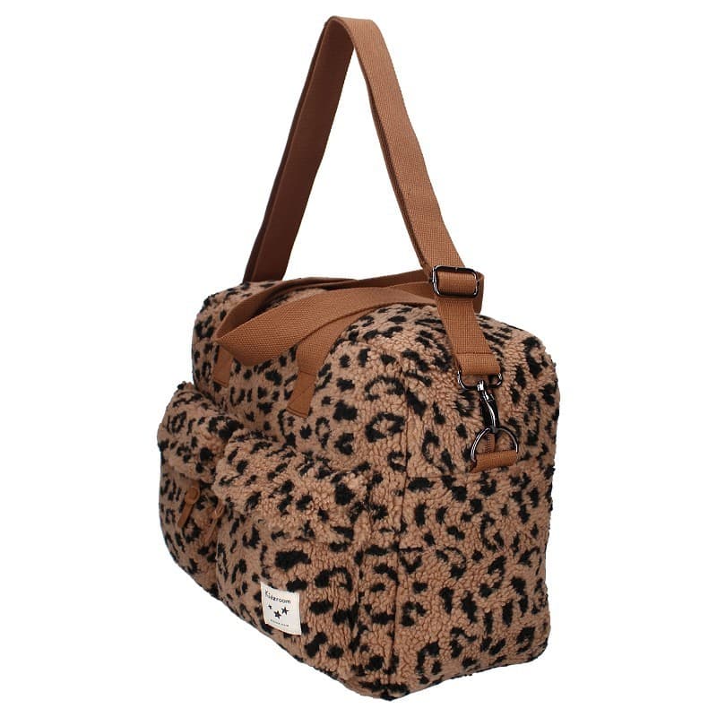 Sac a Langer Sherpa Leopard, caramel kidroom per — vue 5 sur 5