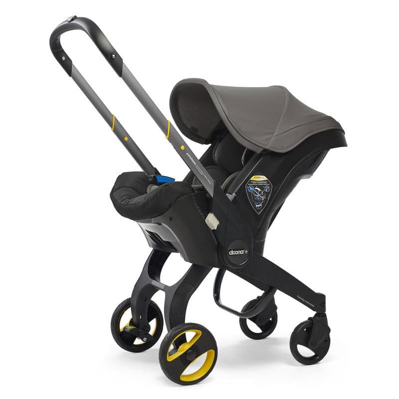 Doona+gris Acier, siege auto et poussette 2 en 1 doona — vue 4 sur 4