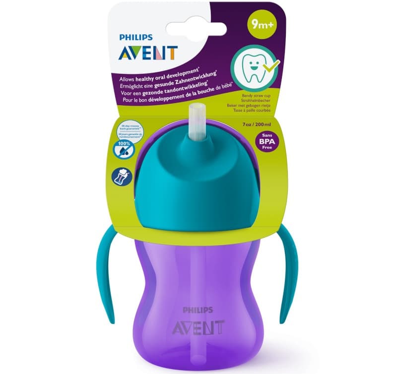 Scf796/02 Tasse a Paille 200ml Girl, philips avent 8,1 x 11,1 x 13,8 — vue 3 sur 5