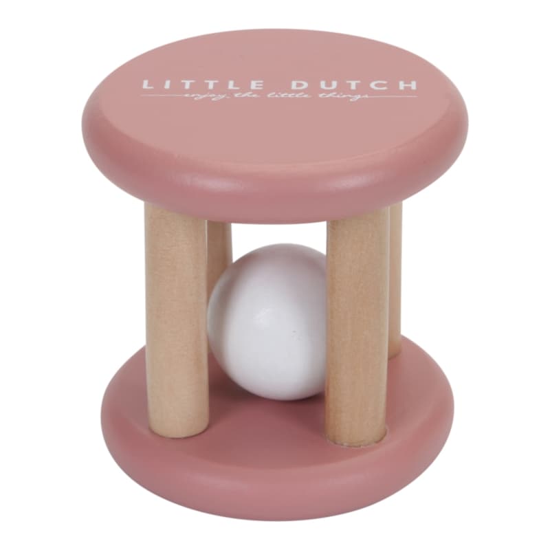 Ld Hochet Roulant en Bois - Flowers, little dutch 2021 — vue 1 sur 3