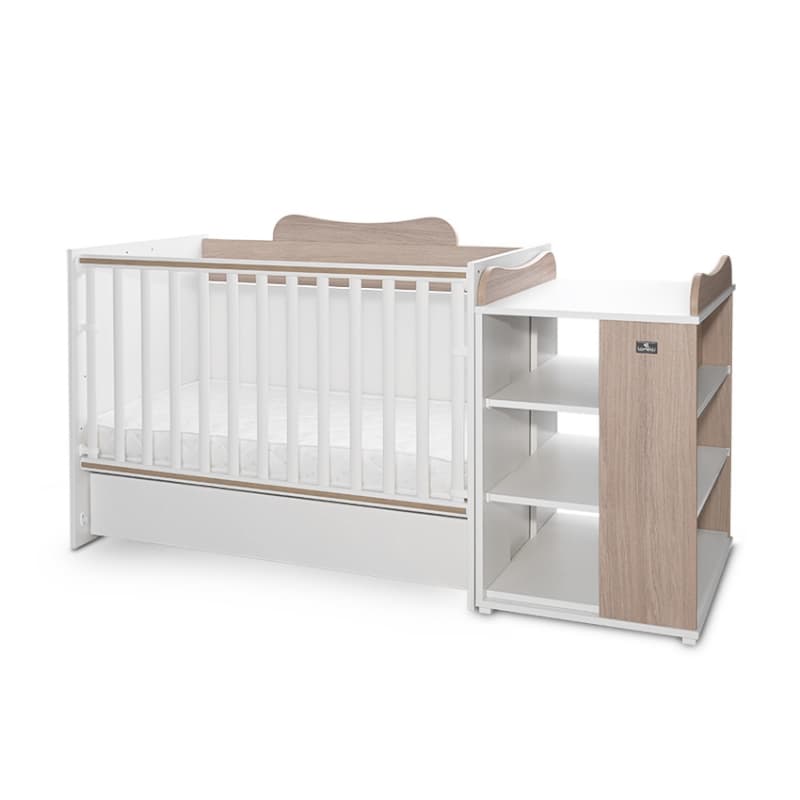 Lit Multi, blanc ambre 190x80cm lorelli 25/03 — vue 1 sur 5