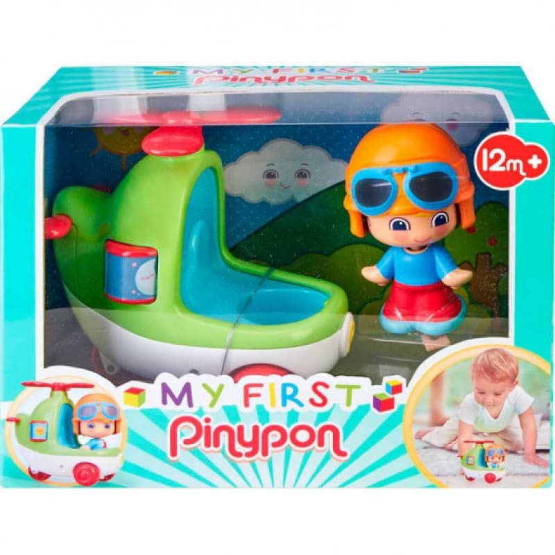 My First Pinypon Happy Vehicles - Helicopter, famosa