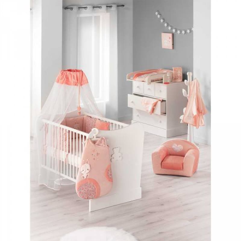 Plaid Microdoux 100x140cm Lapinou, 100x140 domiva lapinou 100x140 cm — vue 2 sur 2